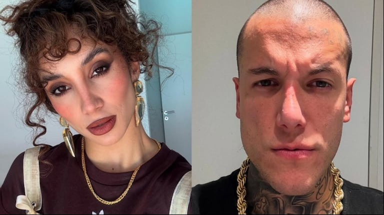 Alex Caniggia y Melody Luz se separaron y ella sacó varios trapitos al sol. (Foto: Instagram/melodyluz - alexcaniggia)