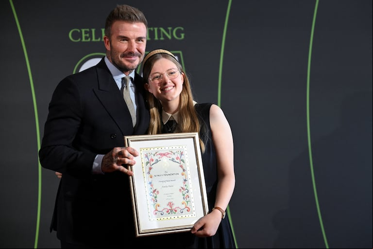 David Beckham fue nombrado caballero en Londres. (Foto: REUTERS/Chris J. Ratcliffe/Pool)