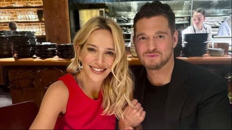 Michael Buble recordó su video junto a Luisana Lopilato