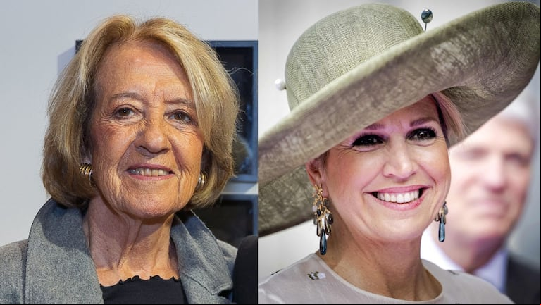 La mamá de Máxima Zorreguieta dio el presente en una muestra de arte y moda en el centro porteño. (Foto: Due Agency/ Robin van Lonkhuijsen / ANP / AFP)