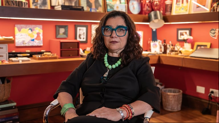 Mariela Ivanier tiene una agencia de comunicación. (Foto: TN/Agustina Ribó).