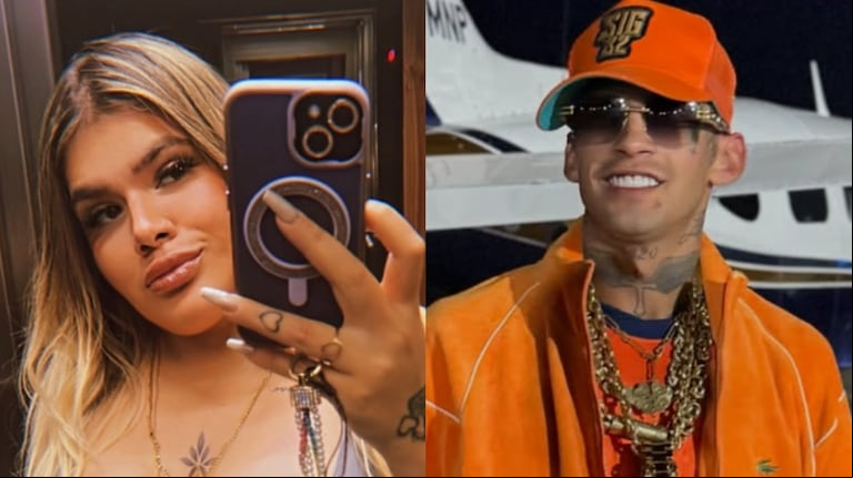 Morena Rial aseguró que L-Gante engañó a Wanda Nara con una ex Patito Feo: “Jugaba a dos puntas” (Foto: Instagram /moreerialok /lgante_keloke)