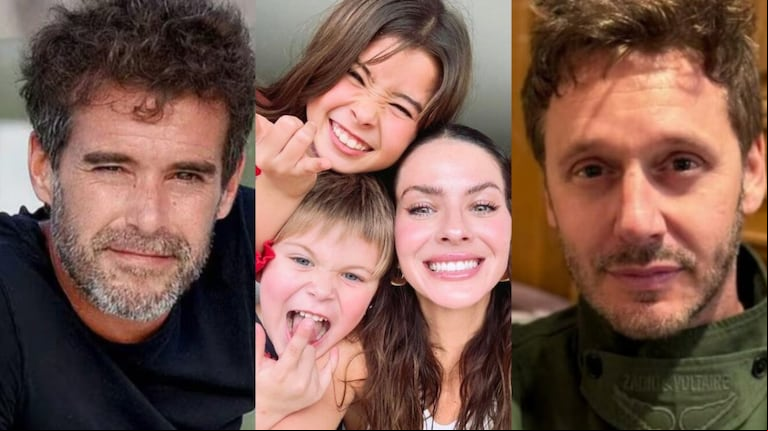 Se supo cómo La China Suárez se organiza con Nicolás Cabré y Vicuña por sus hijos antes de irse a Turquía (Foto: Instagram/nicolascabre80-sangrejaponesa-benjaminvicuna.ok)